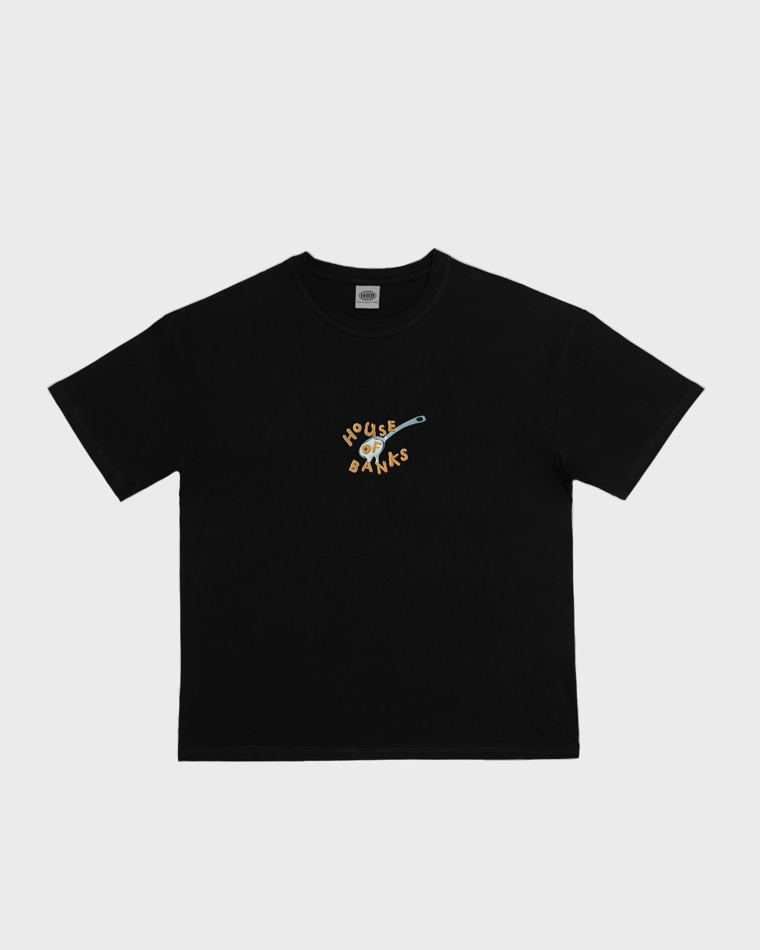 cereals czarna tee front